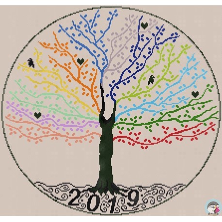 SAL 365 Jours Broderie - 2019
