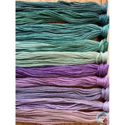 Thread Pack - Purples/Teals  Colour Gems