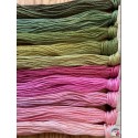 Thread Pack - Pinks/Greens  Colour Gems