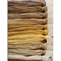 Thread Pack - Yellow Colour Gems
