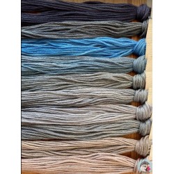 Thread Pack - Grey/Blues  Colour Gems