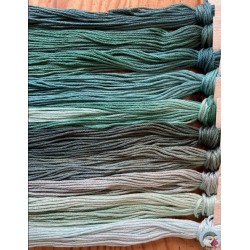 Thread Pack - Teals  Colour Gems